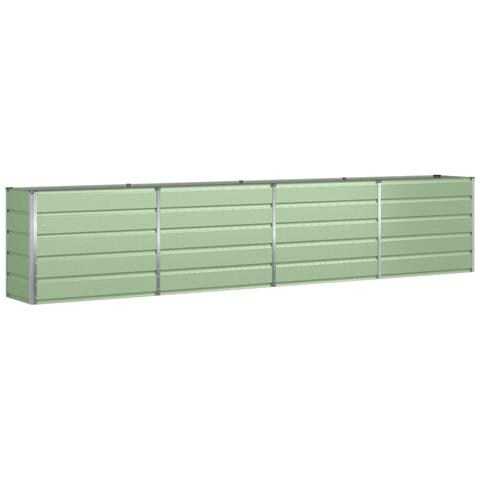 Fioriera Verde Pastello 480 x 50 x 45 cm Acciaio zincato - Foto 1