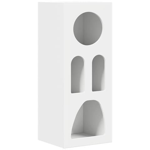 Credenza Bianco 40 x 35 x 100.5 cm Legno multistrato - Foto 1