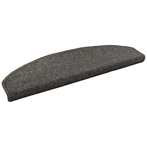 Tappetini per scale autoadesivi 15 pcs Grigio Scuro - Foto 1