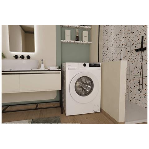 ProWash 300, Lavatrice Slim 8 KG, 10% più efficente della classe A, 1400 giri, Bianco, Inverter, Fresh Vapor, 8 Cicli Rapidi, GD 48S5-S - Foto 9