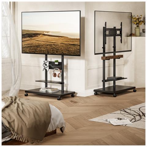 650635 Supporto TV a parete 2,29 m (90") Nero - Foto 2