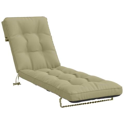 Cuscino per Lettino VIANEN 100% Poliestere Verde chiaro - Foto 1
