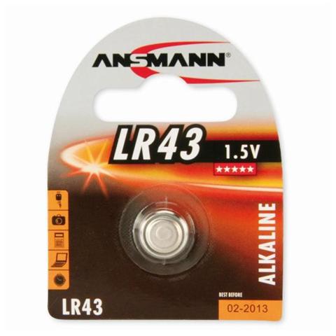 Pila Alcalina LR43 - Foto 1