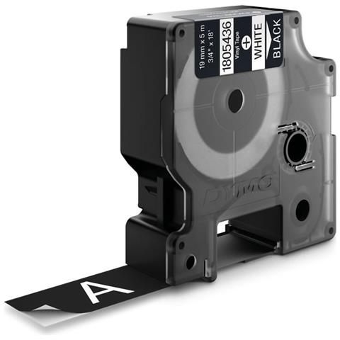 Nastro 19mmx 5 5m Vinile Bi / Ne - Foto 1