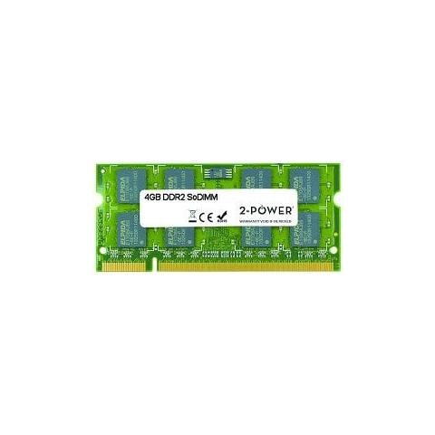 Modulo Memoria 2-Power - 4 GB (1 x 4 GB) - DDR2 SDRAM - 800 MHz - Non-ECC - CL6 - SoDIMM - Foto 2