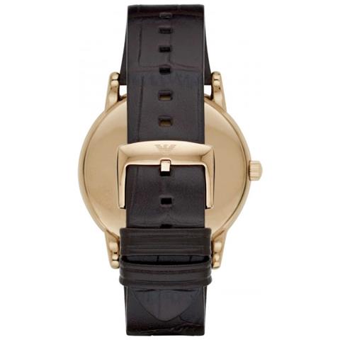 Orologio Luigi Watch Quartz Acciaio Pelle Ar2503 - Foto 2