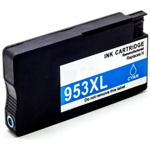 Cartuccia Hp 953xl Ciano Per Hp Officejet Pro 8210,8218,8710,8720,8730,7740 F6u16ae 1600 Pagine - Foto 1