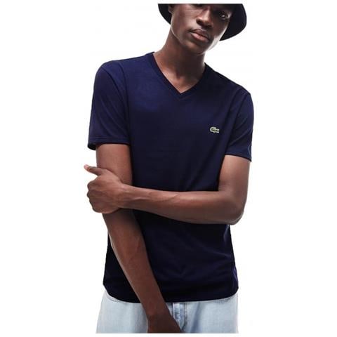Tee-shirts Scollo V T-shirt Uomo Taglia 7 - Foto 1