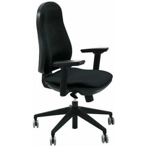 Sedia Girevole Operativa Ariel Aier Eco Smart - Rivestimento Eco Nero Aier / en - Foto 1