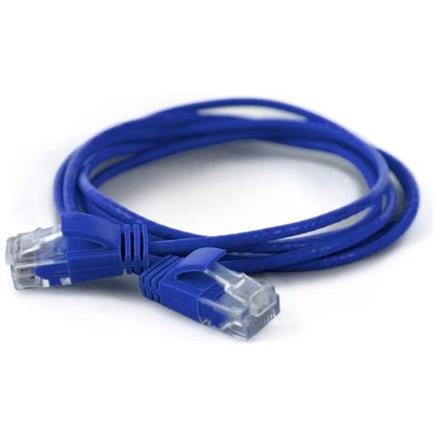 7242 U /utp (utp) Blau 0.5m Cat6a Netzwerkkabel (7242) - Foto 2