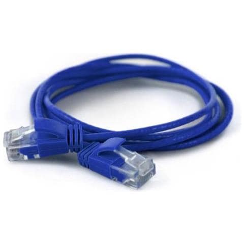 7242 U /utp (utp) Blau 0.5m Cat6a Netzwerkkabel (7242) - Foto 1