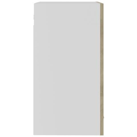 Mobile Pensile con Vetro “Lyon” Rovere Sonoma 40x31x60 cm - Foto 2