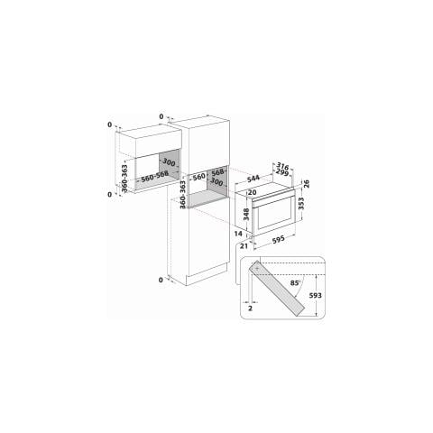 Microonde Solo 22l 750w Acciaio Inox - Amw4900ix - Foto 3