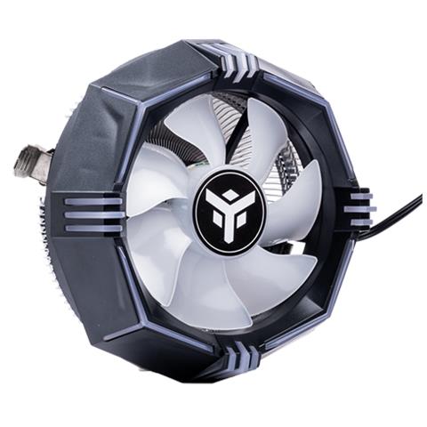 Dissipatore ad aria ICY-4LPR - Skt universale, 65W TDP, Low Profile, RGB Rainbow - Foto 2