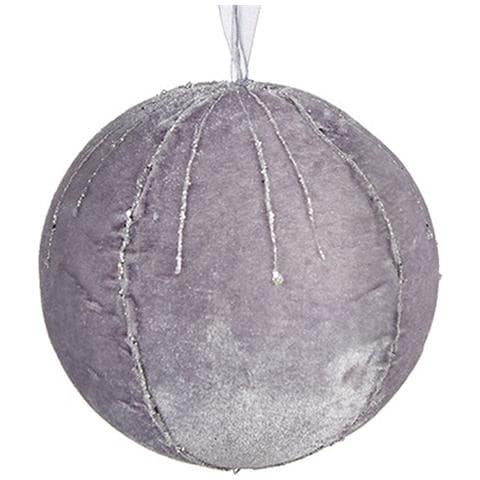 Set Di Palline Di Natale Poliestere Argentato 12 X 12 X 12 Cm (4 Unità) - Foto 2