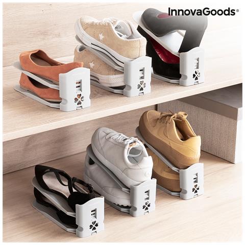 Portascarpe Regolabile Sholzzer 6 Unità - Foto 1