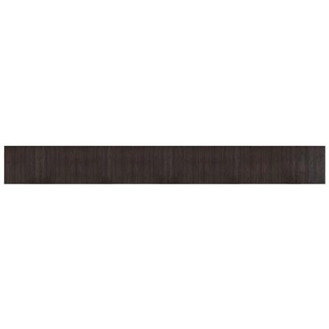 Tappeto Rettangolare Marrone Scuro 60x500 Cm In Bambù - Foto 2