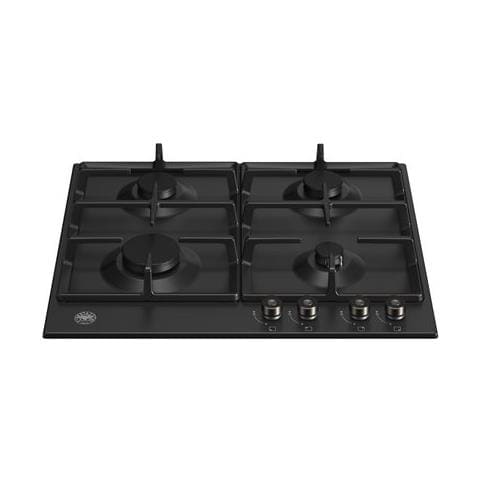 Piano Cottura P604PRONE a Gas 4 Fuochi Gas Colore Nero - Foto 1