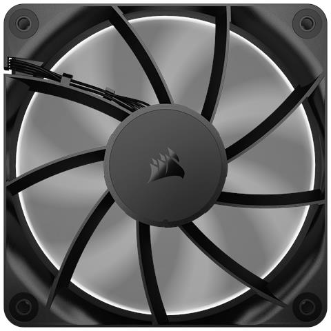 RS120 Case per computer Ventilatore 12 cm Nero 1 pz - Foto 2