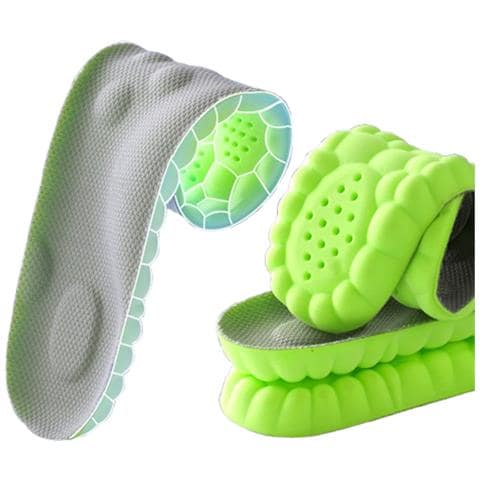 Solette Traspiranti 4d Motion Per Scarpe Green Xl - Foto 2
