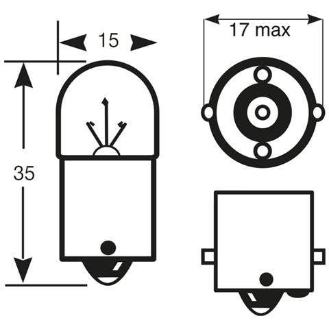 Lampadina Truck Master Hd & Ll 24v 10w R10w - Foto 2