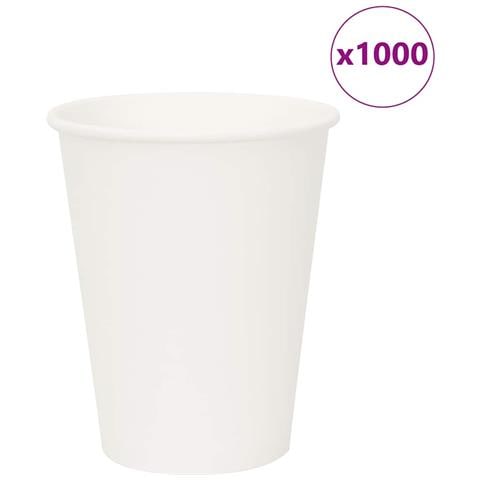 Bicchieri Da Caffè In Carta 1000 Pz 12oz 300ml Bianco - Foto 1
