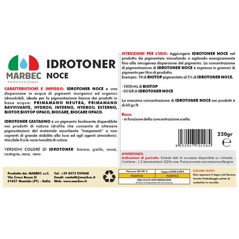 Idrotoner Noce 250gr - Pigmento Idrosolubile - Foto 2