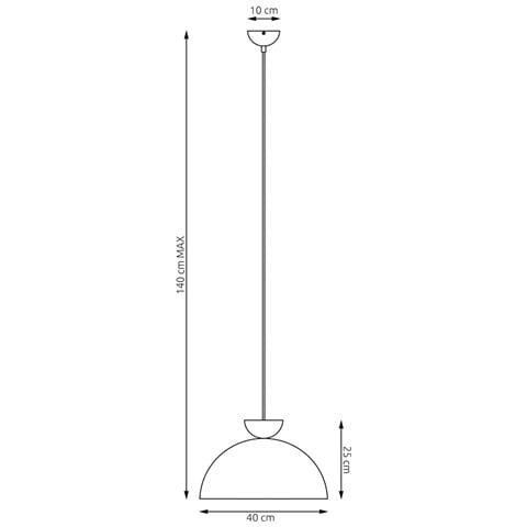 Lampada A Sospensione Lunaro In Acciaio Nero Opaco - Foto 14
