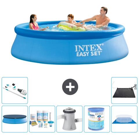 Piscina Fuori Terra - In Giro - 305x76 Cm - Blu - Include Accessori Coordinati A559 - Foto 1