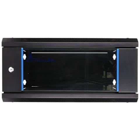Extralink Armadio per montaggio su rack 4U 600x450 Nero montaggio a parete, Da parete, 4U, 20 kg, Lucchetti, Griglie, Nero - Foto 2