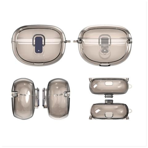 Custodia Protettiva In Tpu Per Auricolari Bluetooth Aperti Bose Ultra Grey - Foto 2