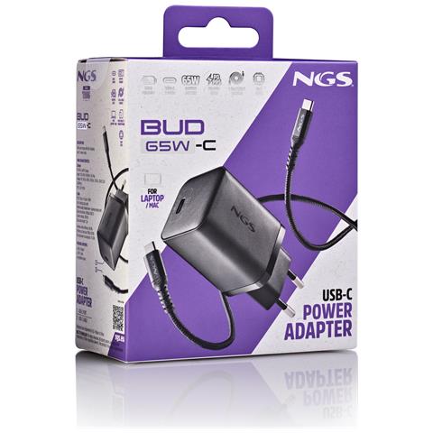 BUD 65W-C Universale Nero AC Ricarica rapida Interno - Foto 9