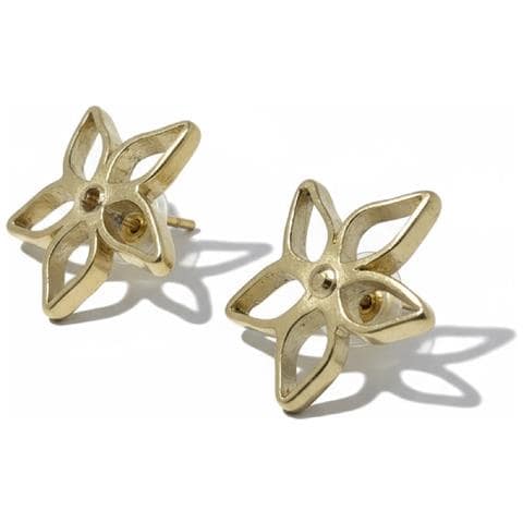 Ciondolo A Pressione Irregolare Blom In Ottone Placcato Oro - Foto 2