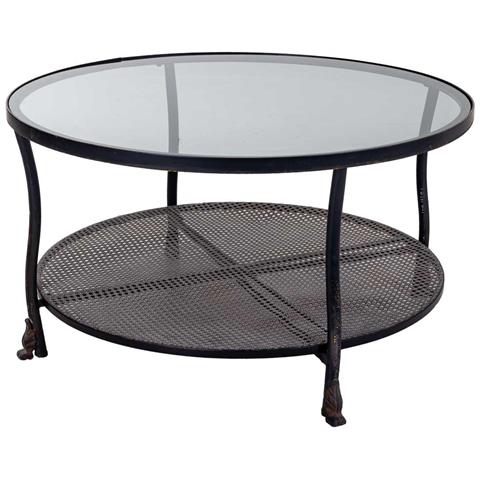 Tavolino In Metallo Nero 85x85x45h - Foto 1