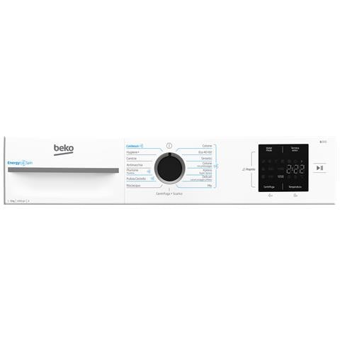 b300 BMW9147EW: Lavatrice 9kg, classe A-10%, 1400giri, linea estetica NX, motore inverter, Display Touch, colore Bianco, oblò Bianco, tecnologia EnergySpin™, funzione a vapore - Foto 9