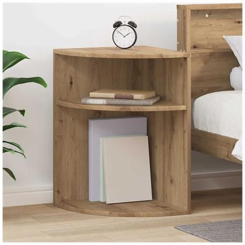 Tavolino Rovere artigianale 39,7 x 39,7 x 60 cm - Foto 2