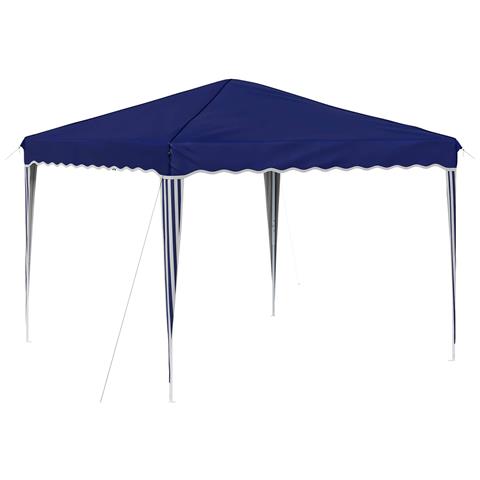 Tenda per feste a pop-up 288 x 288 x 245 cm Blu Tessuto Oxford - Foto 1