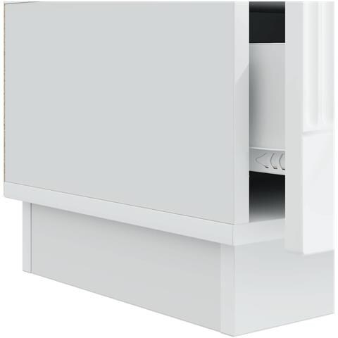 Mobile TV Bianco 147 x 34,5 x 27 cm Legno ingegnerizzato - Foto 9