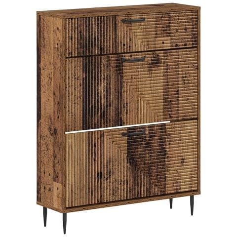 Mobile per scarpe HAARLEM 78 x 24 x 103 cm Legno ingegnerizzato - Foto 1