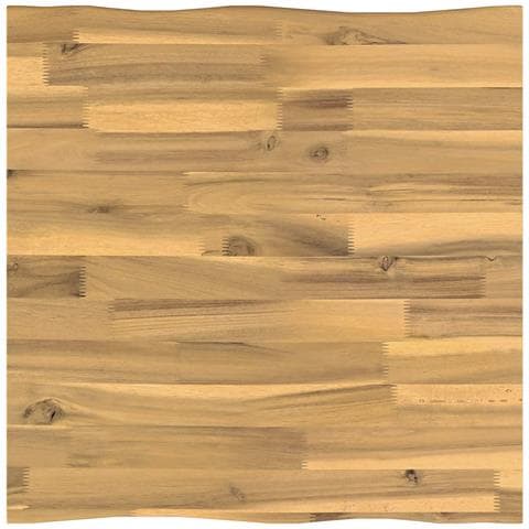Piano del Tavolo Rettangolare 40 x 40 x 3,5 cm Quadrato Bianco - Foto 1