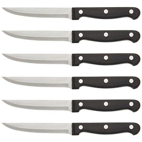 39061 - Set di 6 coltelli da bistecca classici a lama liscia - Foto 1
