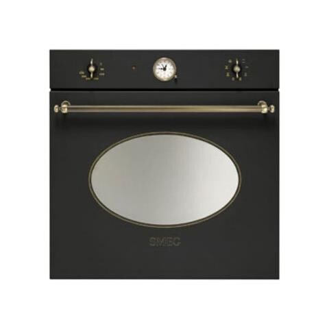 SMEG - Forno Elettrico da Incasso Coloniale SF800AO Capacità 70 L  Multifunzione Ventilato Potenza 3000 W Colore Antracite - ePRICE