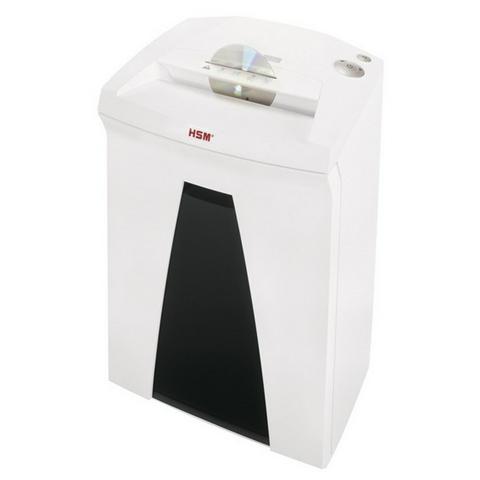 Distruggidocumenti a Strisce Securio B24 Automatico con cestino da 34L capacità di 25-27 fogli - Bianco - Foto 2