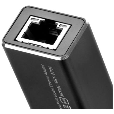 SST-EP04 Adattatore USB 3.1 con HUB / Gigabit Ethernet - Foto 3