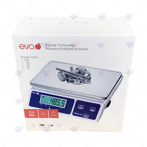 Bilancia Cucina Digitale Da Tavolo 20 kg Acciaio Inox - Foto 2