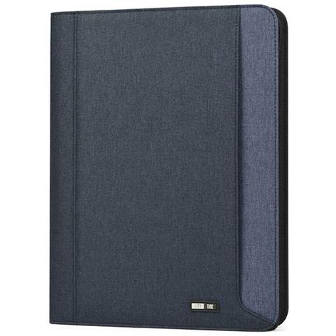 P-blocco A4 Tessuto Cm26x34 Blu - Foto 1