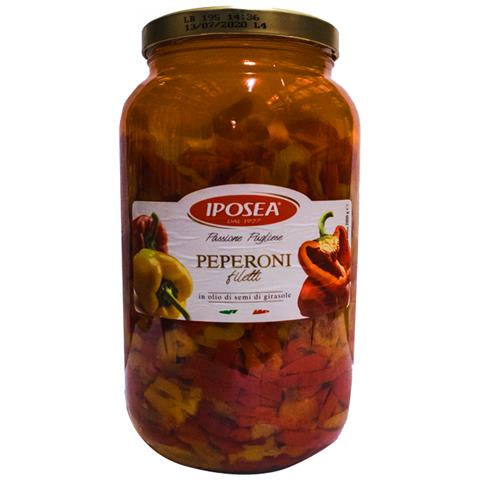 Peperoni Iposea Filetti Ml3100 Vetro 0 / s - Foto 1
