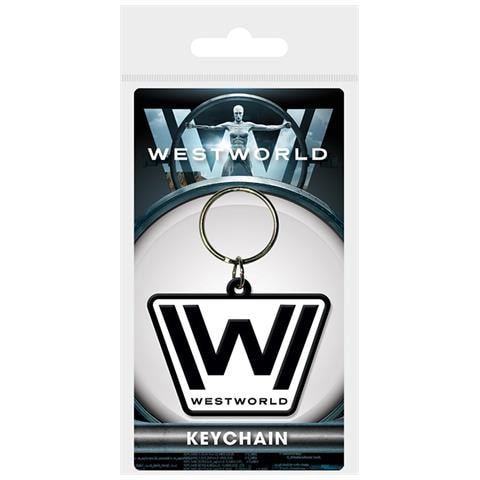 Westworld (logo) Rubber Keychain (portachiavi)  - Foto 1