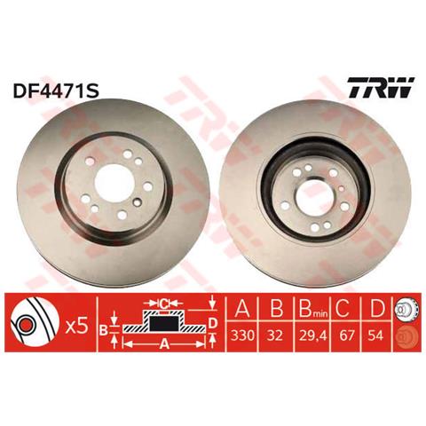 Disco Freno Df4471s Unitai - Foto 2