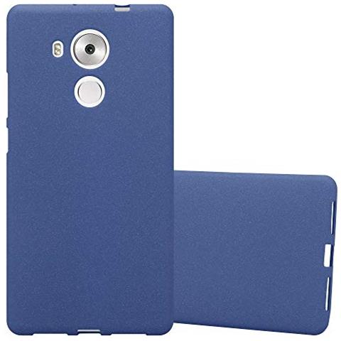 Custodia Compatibile Con Huawei Mate 8 In Frost Blu Scuro - Coperchio Protettivo In Silicone Tpu Flessibile - Foto 1